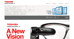 Desktop Screenshot of exlpore.toshiba.com