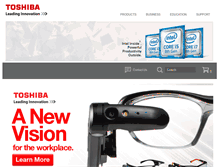 Tablet Screenshot of exlpore.toshiba.com